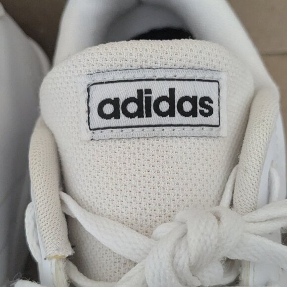 Adidas Grand Court Base Low Women's Casual Shoes White Black EE7968 Sz 7.5 - Picture 7 of 13